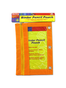 binder supply zipper pouch