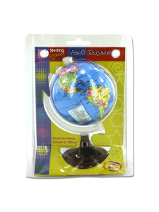 Globe pencil sharpener