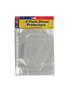 8 Pack sheet protectors
