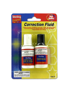 Correction fluid set