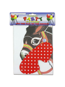 pin the tail on the donkey party game