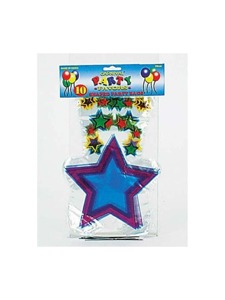 10 pk shaped party bags