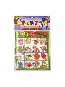 Bingo party game set