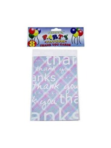 thank you cards (8 per pack)