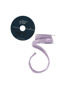 lilac twisted cord/ribbon 6 foot spool