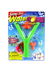 Sling shot water bomb