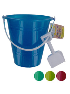 Beach pail with shovel