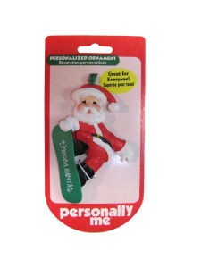 from santa ornament