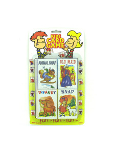 Childrens card game set