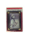 3. 5x5 photo frame, cherry plastic color.