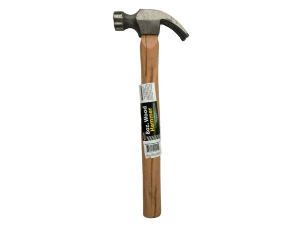 8 oz wood handle hammer