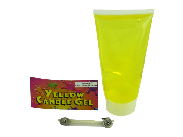 Yellow Candle Gel