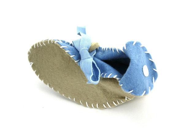 Baby Boy Booties Craft Kit