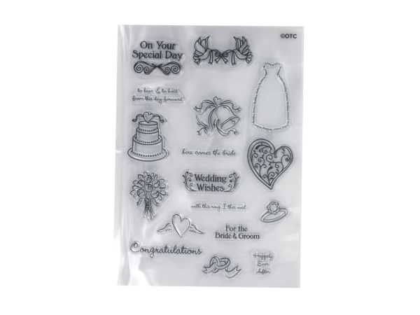 Wedding Clear Stamps