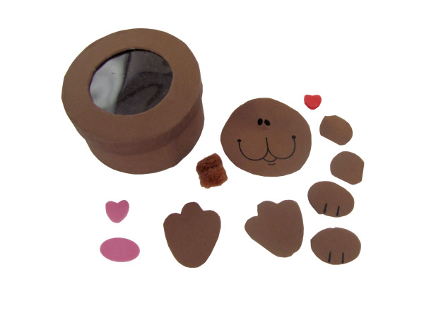 Paper-Mache Bear Candy Holder Craft Kit