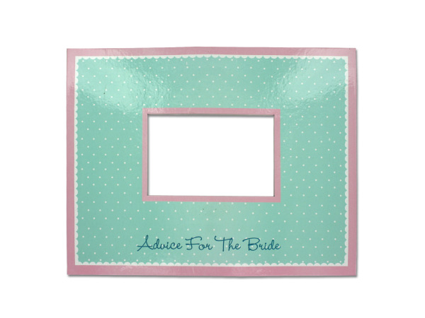 Bridal Bliss Advice Mat Photo Frame