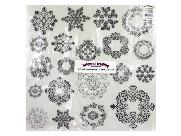 40 Doily Rub-Ons