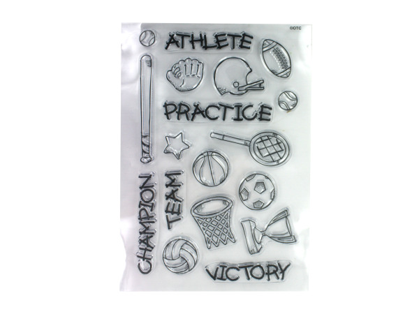 Sports Clear Stamps