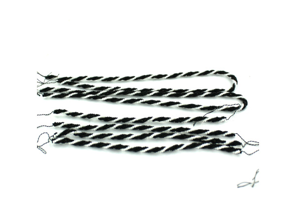 Black & White Glass Seed Bead Strands