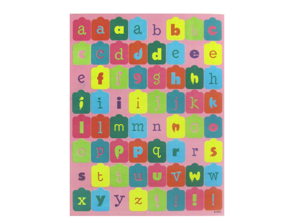 It's A Party Alphabet Stickers