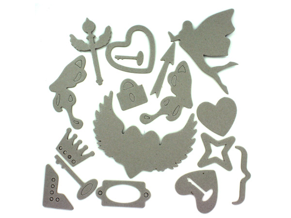 49 Pc. Butterfly Wing Chipboard Assortment