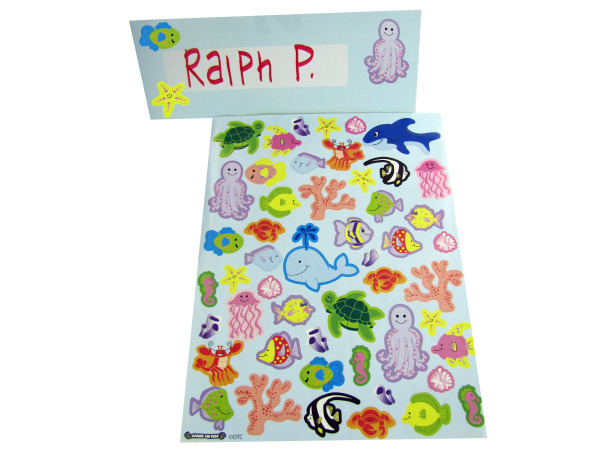 Design Your Own! Under The Sea Nameplates With Stickers