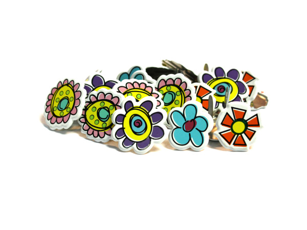 24 Color Me Spring Brads