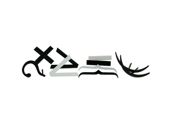 40 Black & White Punctuation Big Brads