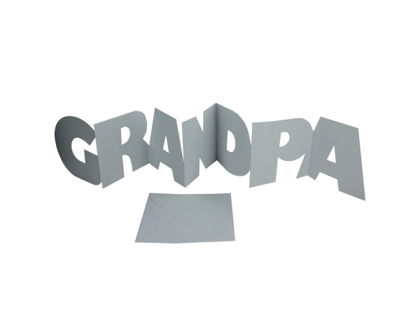 Design Your Own! Grandpa Card