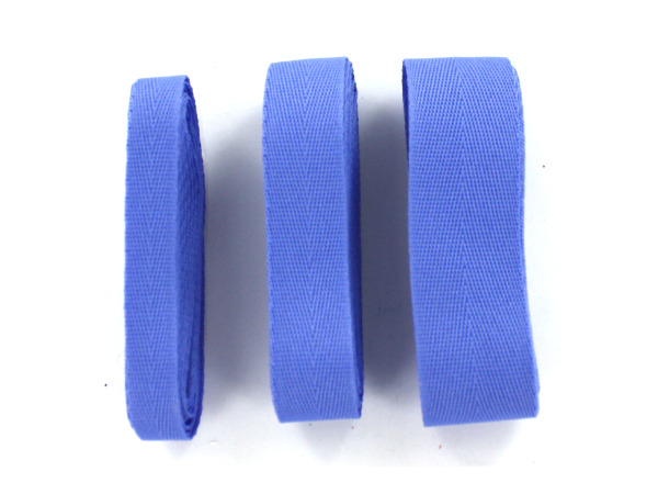 Light Blue Woven Twill Ribbons