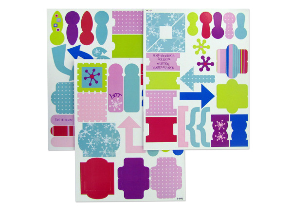 Winter Wonderland Cardstock Sticker Accessories