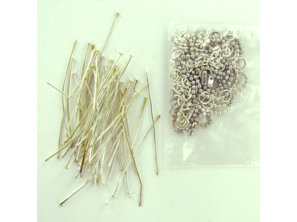 Silvertone Metal Fan Pull Kit