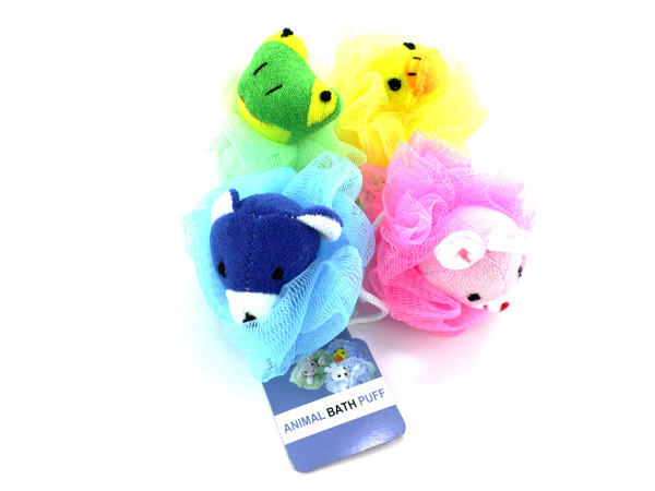 Animal bath scrubber