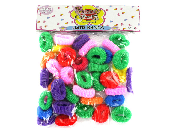 40-piece small hair bands