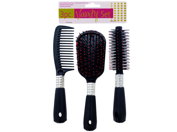 Hair styling vanity set