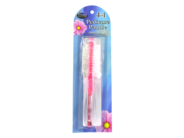 Four-in-one pedicure paddle