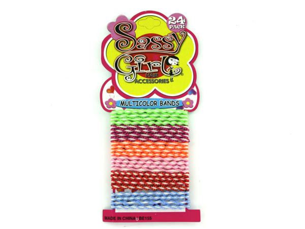 Multi-color hair bands