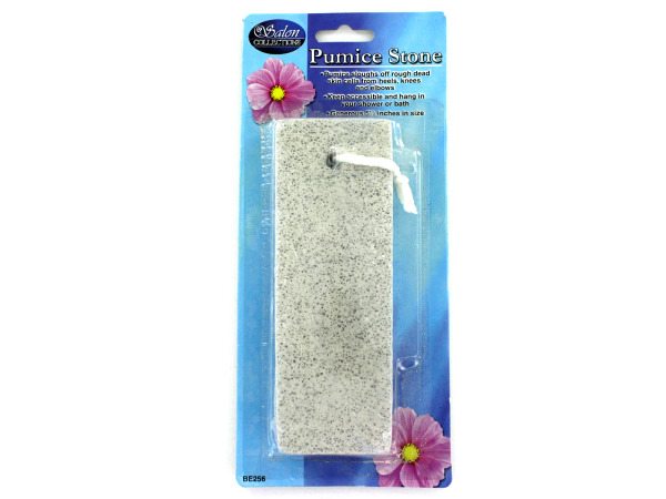 Pumice stone with string