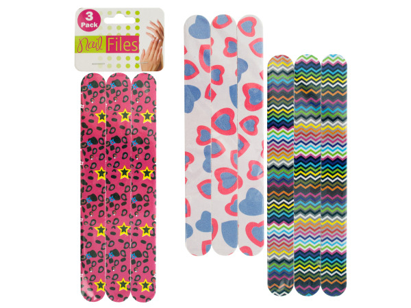 Foam nail files