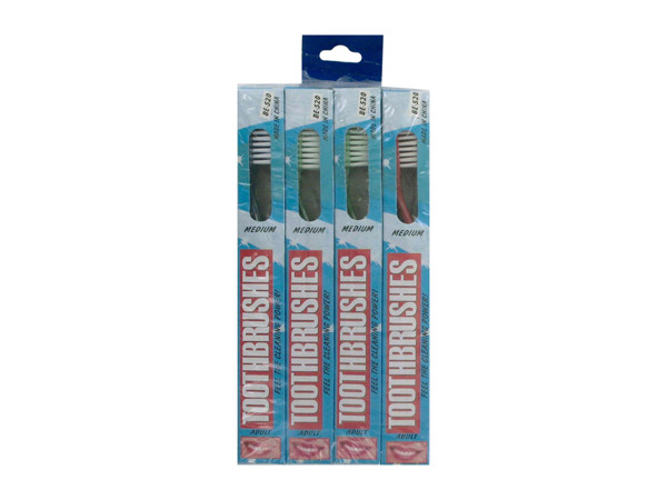 Deluxe Adult toothbrushes