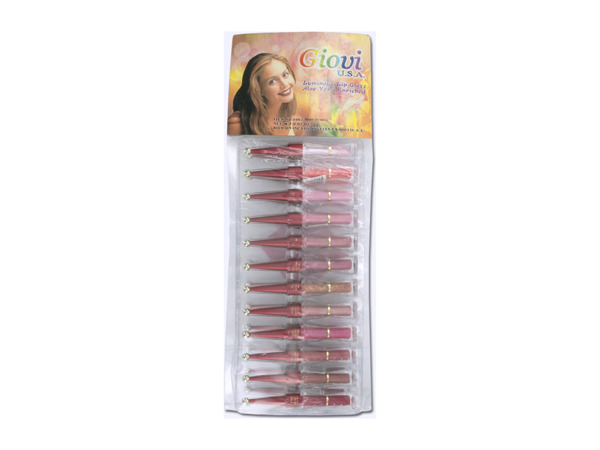 24 piece luminous lip gloss assortment
