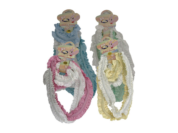 4pk pastel headbands