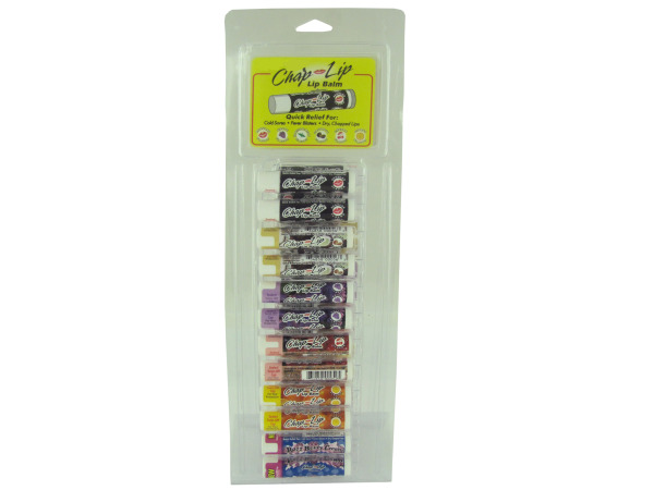 Assorted lip balm, choice of flavors