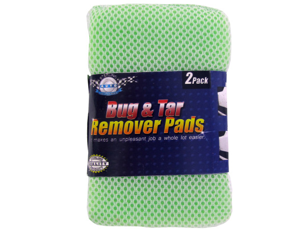 Bug and tar remover sponges
