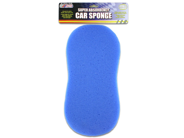 Super absorbent car sponge