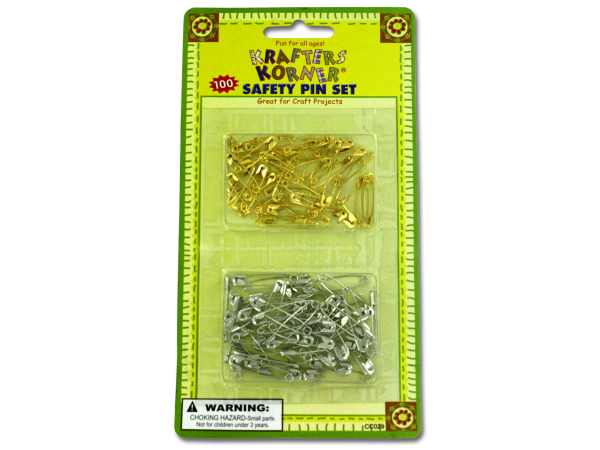 Crafting safety pins