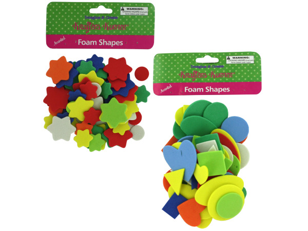 Foam shape craft assortment