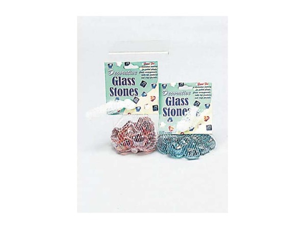 Decorative glass stones