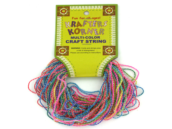 Glitter craft string