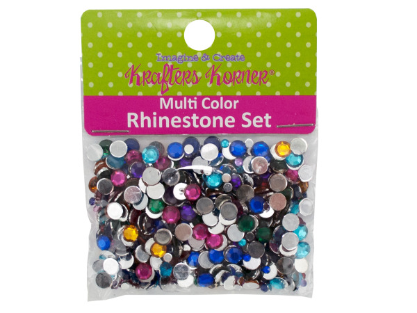 600 piece rhinestone set (assorted colors)